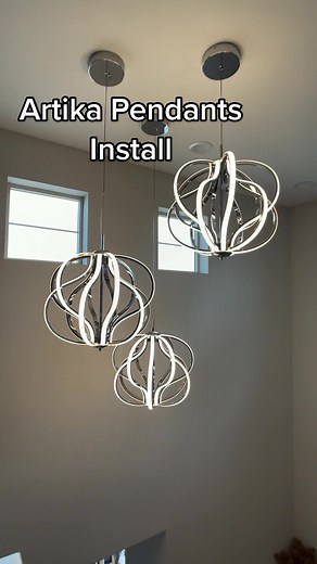 How to Install Artika Pendant Chandeliers on High Ceilings