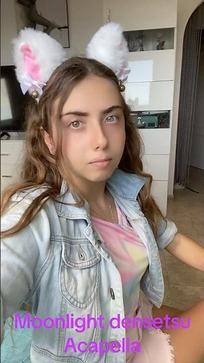 Singing Moonlight Densetsu from Sailor Moon in acapella voice 🌙🪻