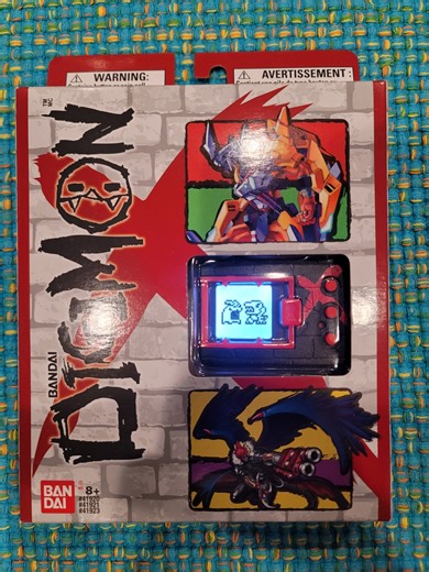 Full Backlit Digimon Digivice X - Black & Red - Virtual Pet English NEW - Etsy
