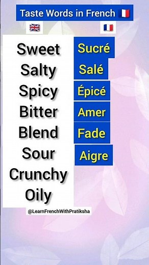 How to Describe Food in French (Sounds Like a Native!) 🇫🇷