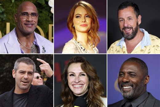 Venice Film Festival features Julia Roberts, George Clooney, Emma Stone and Dwayne Johnson