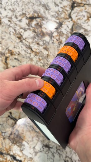 Derek Schuetz on Instagram: "Grimoire V3 Deckbox. Starting to share some of my designs public and to get them out there. Comment “Book” if you want a link to make it yourself #tradingcardgame #tcg #commander #deckbox #3dprint"