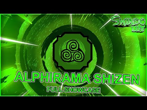[CODE] *MAX* ALPHIRAMA SHIZEN BLOODLINE FULL SHOWCASE! | Shindo Life | Shindo Life Codes | rellgames