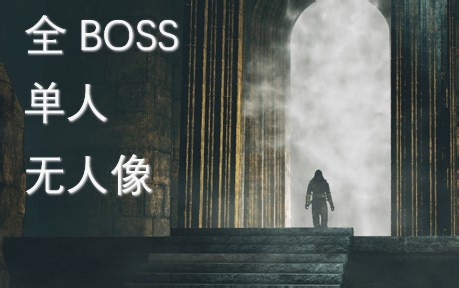 黑暗之魂2原罪学者[一周目全boss]无人像-单人