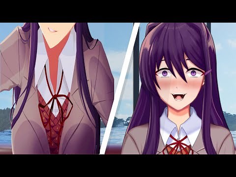 Cuddling with Yandere Yuri - Just Yuri (DDLC Mod)