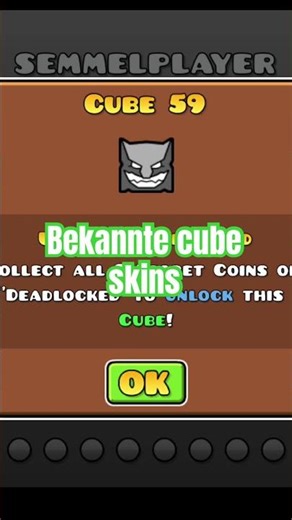 Bekannte Geometrydash cube skins #Geometrydash #skind