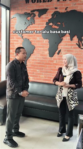 customer basa basi kayak gini !? #kocak #lucu #series