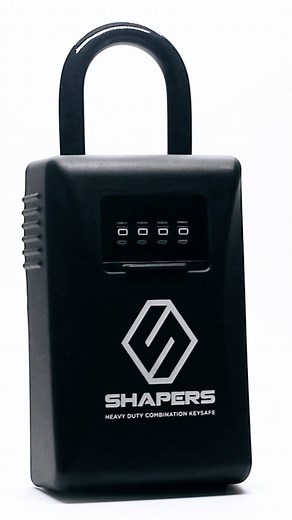 Shapers Premium Car Key Safe Lock your car and leave your key in the Shapers Key Safe for secure key storage while you surf. Set your unique 4 digit code and change it at anytime. Secure to your car and go surfing! - Vinyl coated scratch free shackle. - Easily secures to door handles, roof racks and car rim tyres. - Superior engineering. - Ultra hard metal case - Set your own private 4 digit code (10,000 combinations) - All weatherproof casing, scratch free design. - Shutter door protects code l
