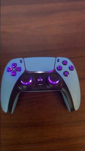 Extremerate PS5 LED kit gaming controller. 🤯 (I built this) #extremerate #subgrind #gaming #viral
