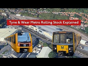 The Unique Trains of the Tyne and Wear Metro Explained