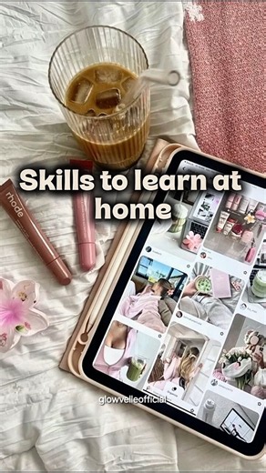 Skills to learn at home ✨🎀 #aesthetic #shorts #skills #youtube #viral #viralshort #fyp #hobby