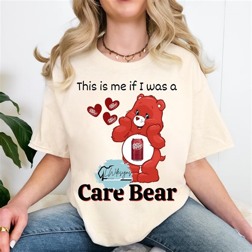 Dr. Pepper Care Bear PNG / (digital Image) Png - Etsy