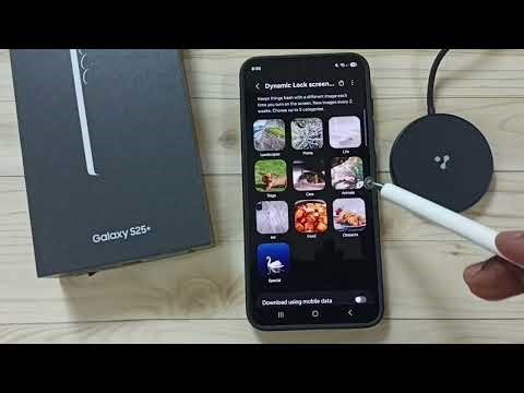 Samsung Galaxy S25/S25+/S25 Ultra | How to Set Rotating Wallpaper