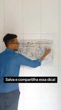 Cálculo de gotejamento com regra de três