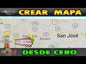 Satellite map editor | Tutorial in Spanish #2 | How to create ETS2 and ATS maps