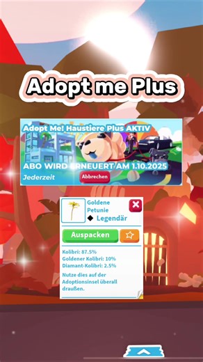 Schon lange nicht mehr die VIP Plus Blümchen gemacht 🤭 Dazu noch die aktuellen Stats 🔥 @Adopt Me! #roblox #adoptme #vip #birthday #hankyfam