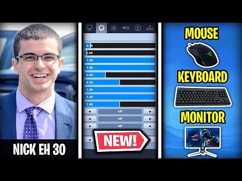 *NEW* Nick Eh 30 Fortnite Settings & Keybinds (UPDATED KEYBINDS)