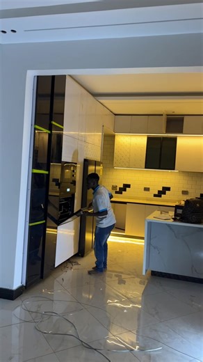 #interior #kitchensetup #modernkitchen #moderndesign #kitchenhacks