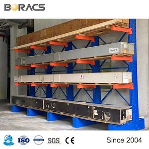 [Hot Item] High-Quality Durable Warehouse Storage Rack Industrial Steel Pipe Storage Shelving Rack