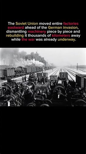 The USSR Moved Its Factories While Under Attack