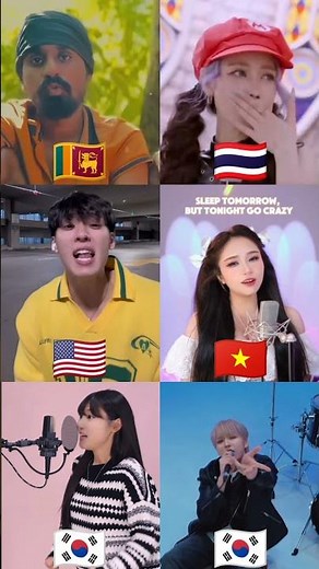 APT - ROSE & Bruno Mars Song Cover By Different singer Who is the best singer comment🇰🇷🇺🇸#music