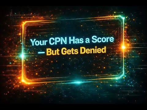 Your CPN Has a Score — But Gets Denied cpn 2026 #cpns