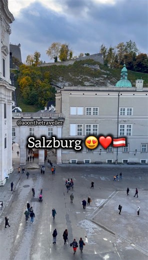 Salzburg, Where Every Corner Feels Like a Scene from a Fairytale From the baroque charm of the Old Town to the stunning views of Hohensalzburg Fortress, Salzburg is a city that captures your heart instantly. 🎻🏰 Walk through cobbled streets filled with music, history, and the aroma of freshly baked strudel. 🍰 Whether you’re tracing Mozart’s footsteps, exploring hidden courtyards, or watching the sunset over the Salzach River — Salzburg is pure magic in every season. 🌅 #Salzburg #Austria #Aoon