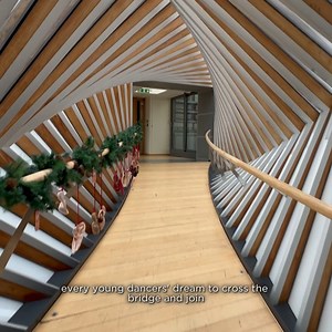 28K views · 1.2K reactions | Step into an architectural gem  The Bridge of Aspiration connects The Royal Ballet School with the Royal Opera House: a journey taken by some of the greatest dancers in history. Join our Tour Guide Freyja for a look inside.  https://bit.ly/486xNxS | Royal Ballet And Opera | Facebook