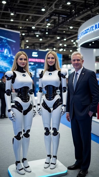 Humanoid Androids at TechExpo 2025: AI Takes a Leap