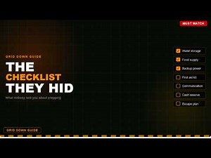 The Beginner Prepper Checklist Nobody Shows You Start Here