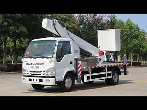ISUZU NKR 22m aerial platform truck