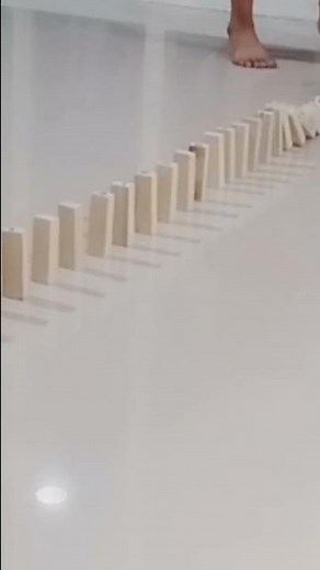 Fun with playing Jenga block's like Dominoes ||Domino's using jenga block's ||Play with your kids 🤩