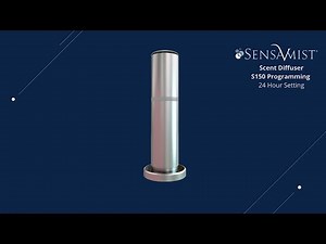 SensaMist® S150 Scent Difffuser | Programming Video | 24 Hour Setting