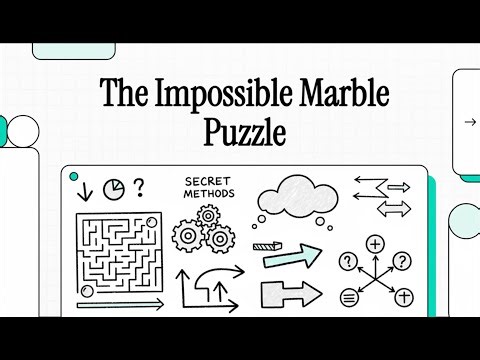 9 Marbles, 1 Heavy: Solve Balance Scale Puzzle in Only 2 Weighings (Ternary Search Logic)
