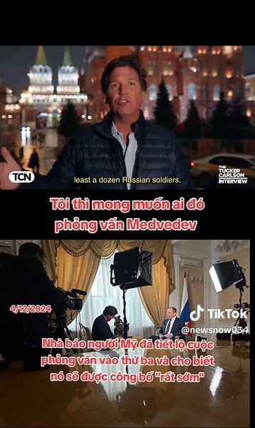 Cuộc phỏng vấn giữa Lavrov và Tucker Carlson