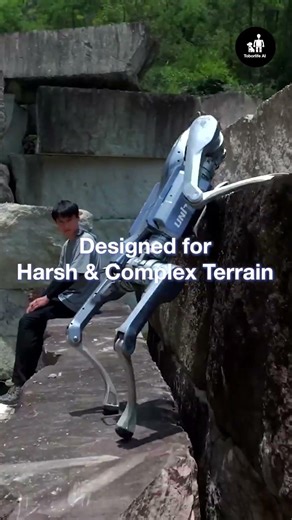 Meet the #Unitree A2 Stellar Explorer, an industrial-grade quadruped robot.