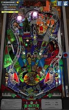 my first time playing monster bash PART 1 #pinball #monsterbash #gameplay
