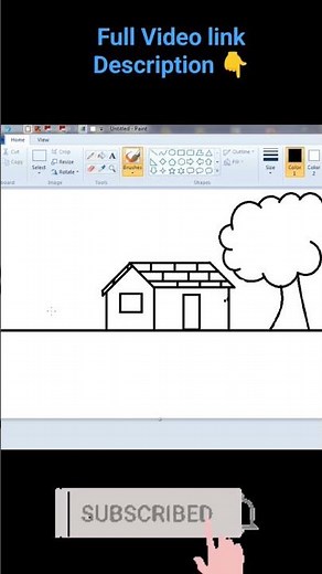 how to easily painting Drawing computer #shortsfeed