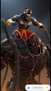 Hanuman Ji vs Asur Robot ⚡ Golden Robot Power | Epic Short Story” #akshaykhanna #shortsfeed #ai