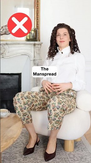 How To Sit Elegantly