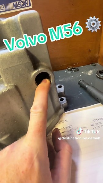 Bit More on the Volvo M56 gearbox rebuild for my Volvo 850. This time gear selector bearings and seals. I left bearings and seals in place durning the aluminium case media blasting process to protect the areas so obviously not replacing not an option. Well it turns out I’m going to need a puller for the internal bearing puller. #mechanic #diy #volvo850 #vehicle #gearbox