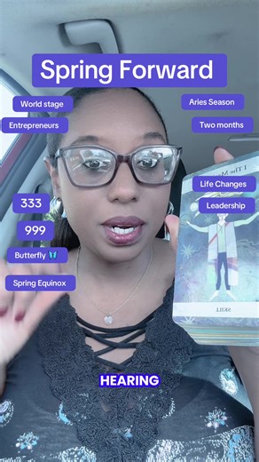 Spring Forward #tarot #tarotreading #fyp