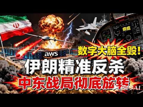 中東戰局徹底反轉！伊朗炸掉美軍數字大腦，衛星擊殺鏈精准反殺 #中東戰局#伊朗硬剛美國#美伊大戰#衛星擊殺鏈#美軍數字大腦#AWS 數據中心