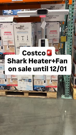 @sharkhome turbo blade heater fan on sale @costco San Jose until 12/01 #bayarea #sanjose #costcofinds #costco #costcofind #california #costcodeals #siliconvalley #costcobuys #costcolife #heater #heaterfan | Bay Area Explorer