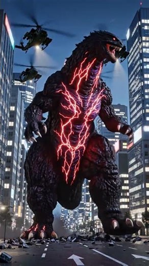 Godzilla vs airplanes who will win ￼