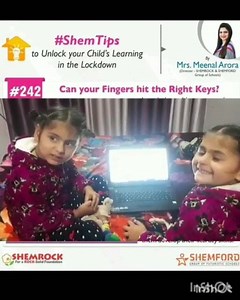 Our ShemStars practiced typing on World Computer Literacy Day! 👩🏻‍💻🧑🏻‍💻 Do attend a FREE Trial Class of our home-schooling programme. Call: 📞9560559955/ 9599936398 Or visit:http://shemrock.com/home-school #kids_activities #child_skills #homeschooling #homeschool_curriculum #online_learning_for_kids #online_classes_for_kids #homeschool_preschool_curriculum #kindergarten_homeschool #homeschool_preschool #Online_educations #kindergarten_learning #best_online_homeschool_programs #shemrock #pl