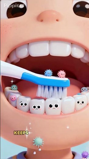 How to Brush Your Teeth Properly 🦷 | Brushing Teeth for Kids