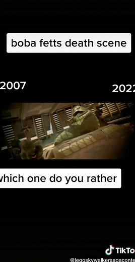 boba fetts death scene #starwars #legostarwarsthecompletesaga #legostarwarstheskywalkersaga #bobafett