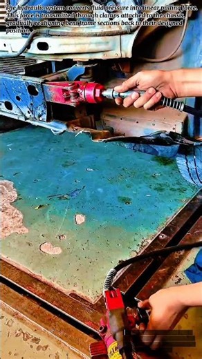 Hydraulic Frame Straightening — Vehicle Chassis Alignment Process
