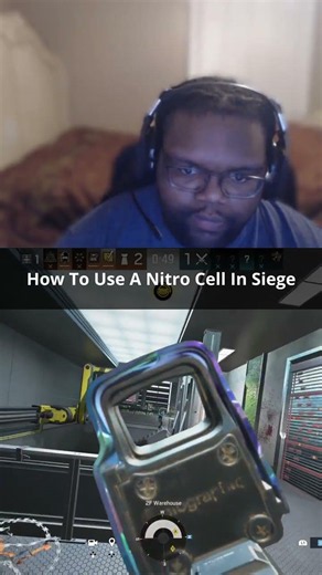 Nitro cell placement that catches attackers off guard #r6 #siege #r6s